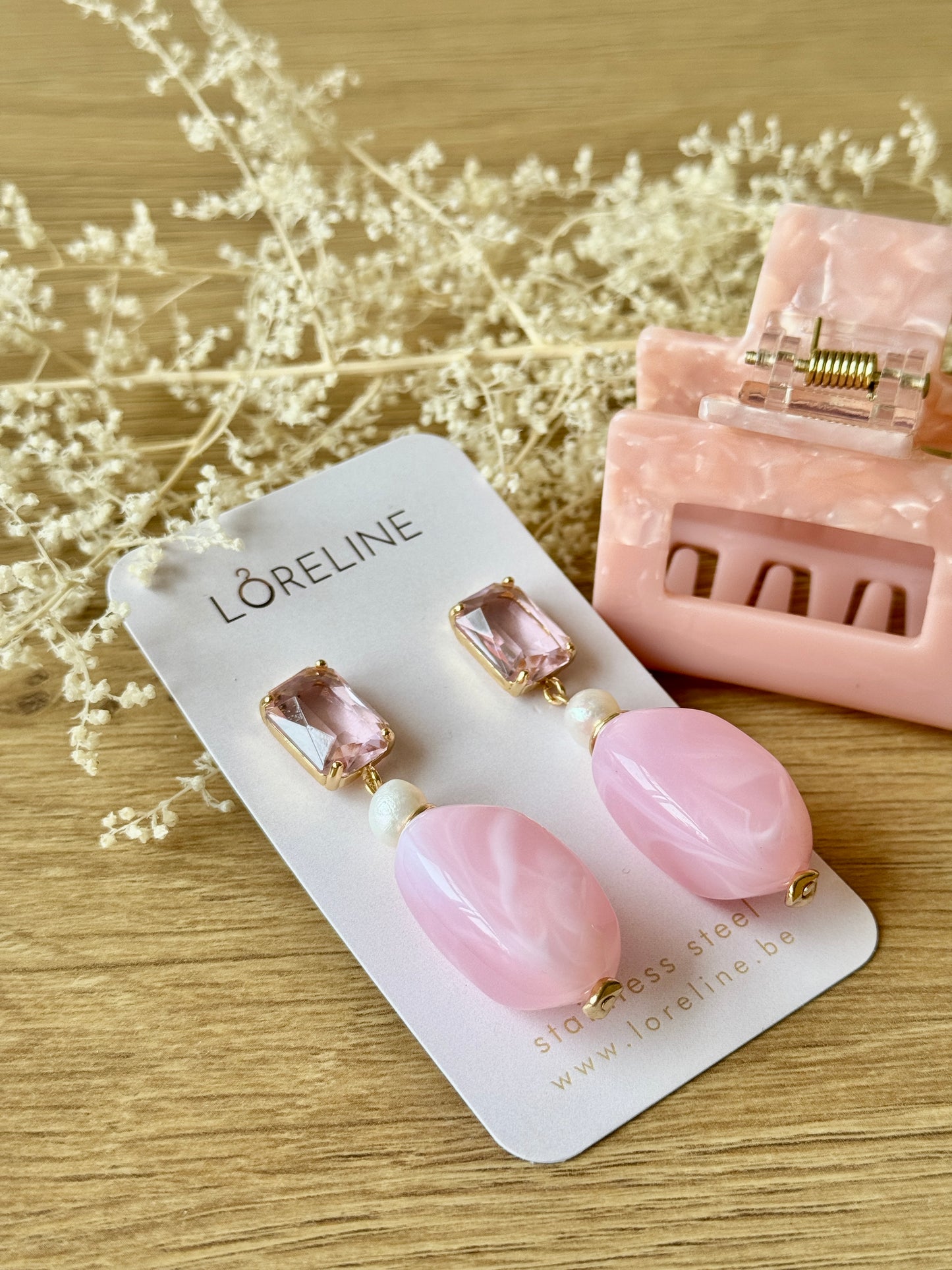 EARRING RIO PINK