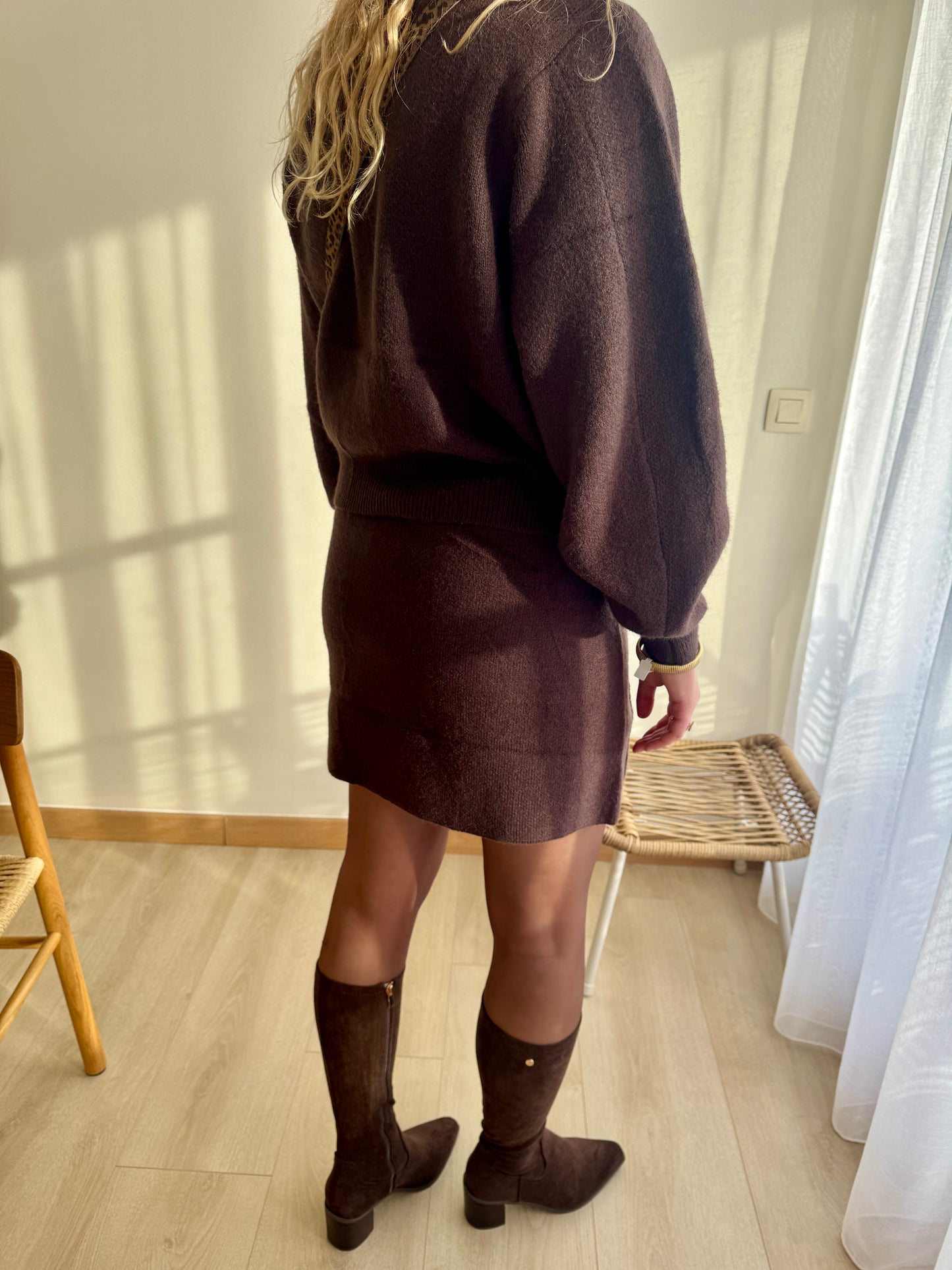 FILIS SET CHOCOLATE BROWN