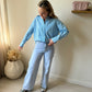 BLOUSE FISSA BLUE