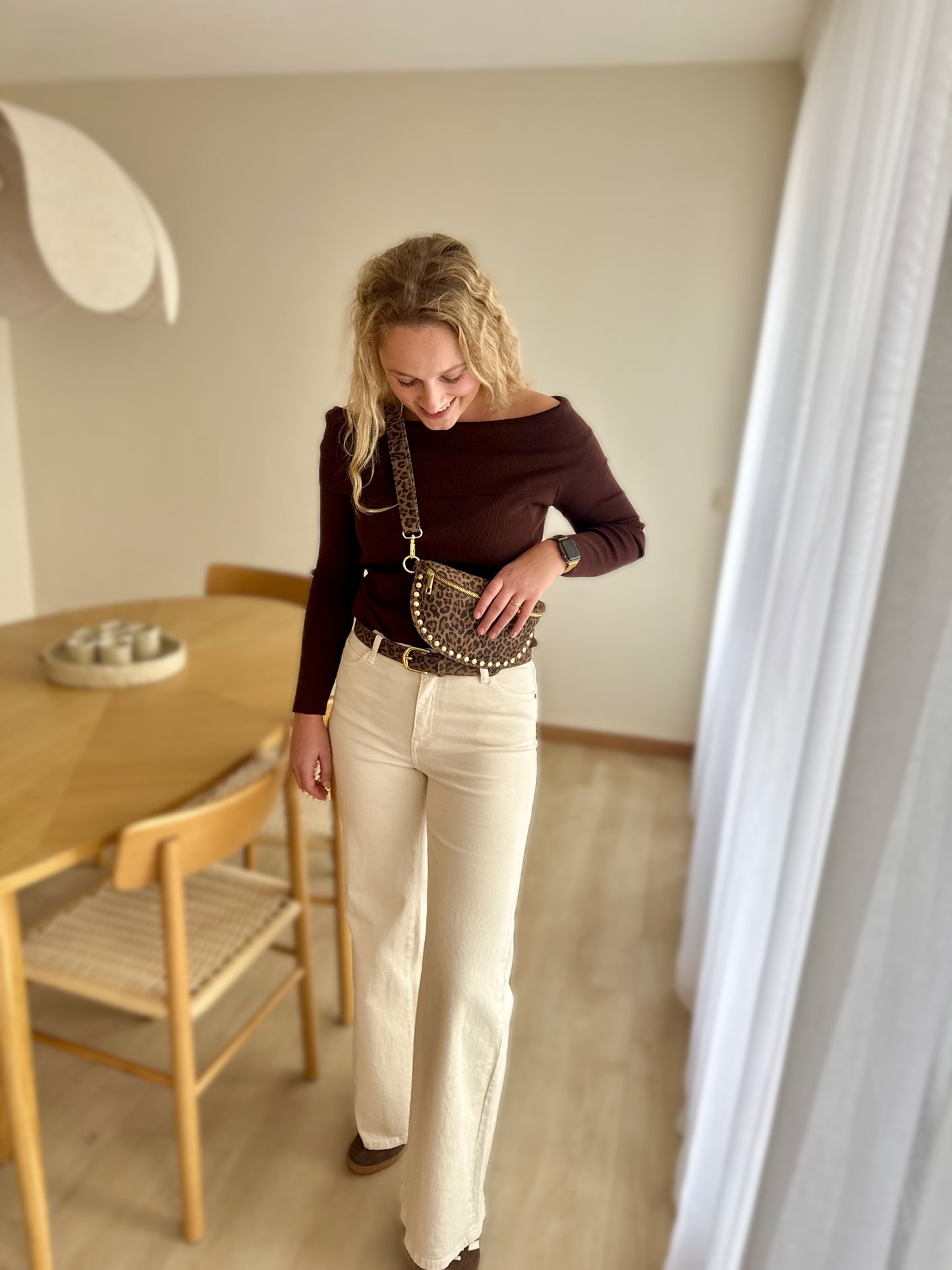 JEANS EMILIA OFF WHITE