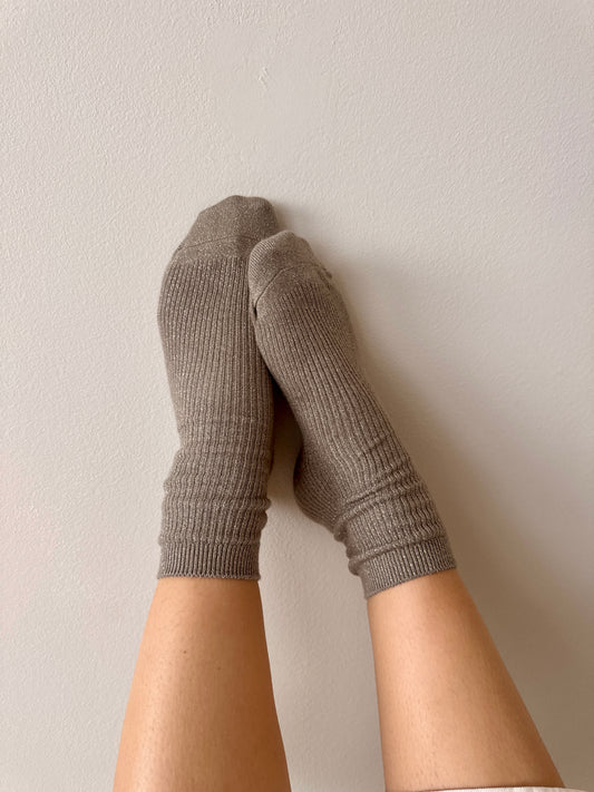 REGALO SOCKS TAUPE