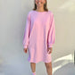 SWEATERDRESS PINK