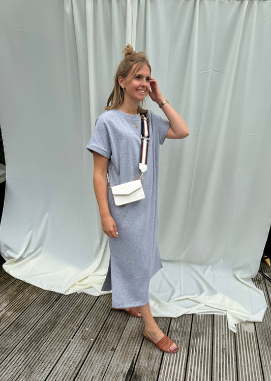 SWEATERDRESS GRIS