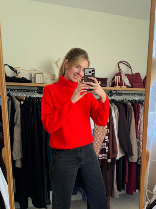 Rollneck red