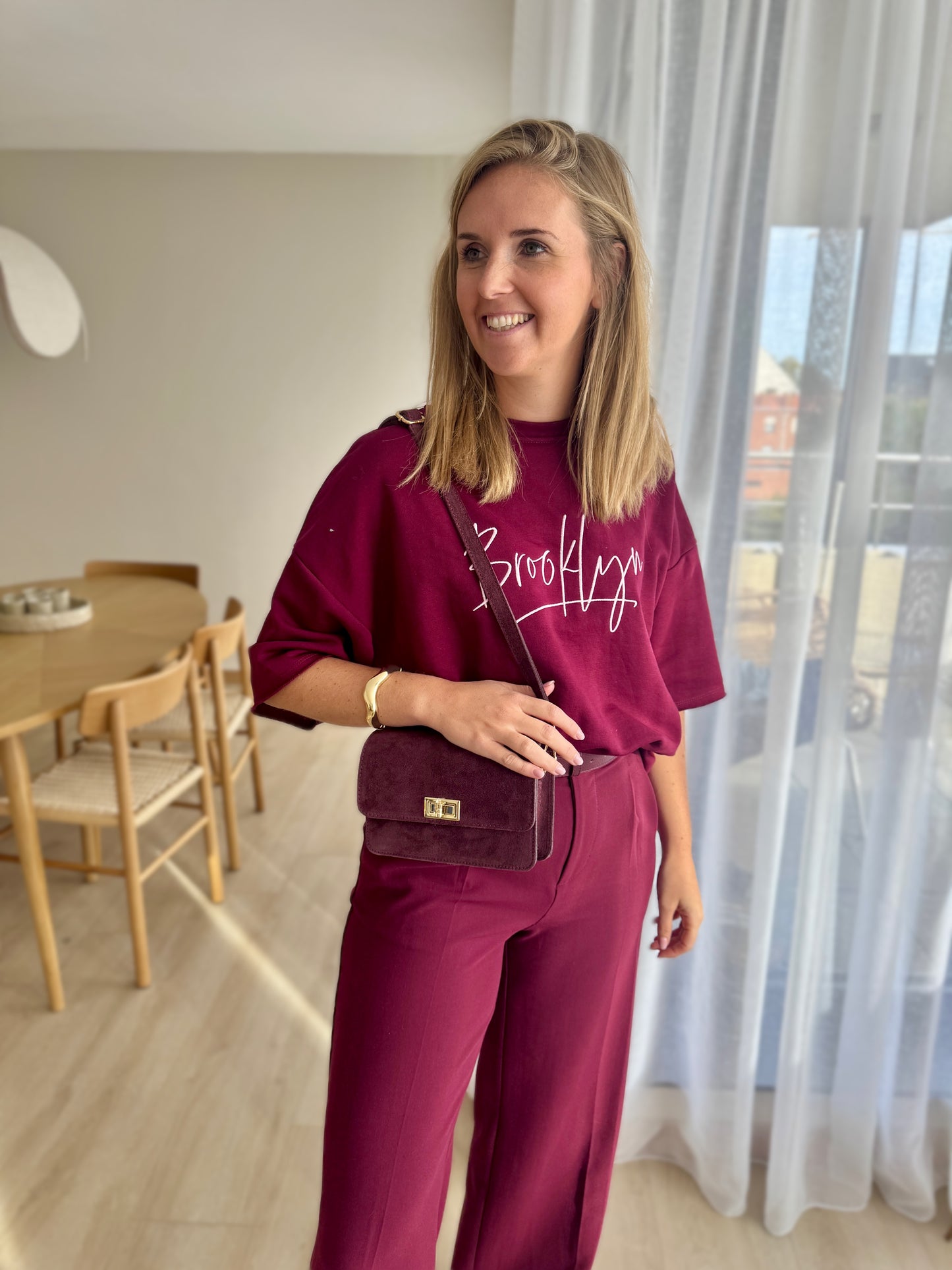 HANDBAG LILI BORDEAUX