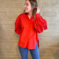 BLOUSE MIN RED
