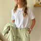 T-SHIRT MONA WHITE