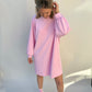 SWEATERDRESS PINK