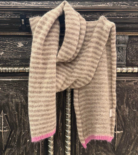 SCARF AURORO TAUPE