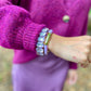 BRACELET LILA STONE