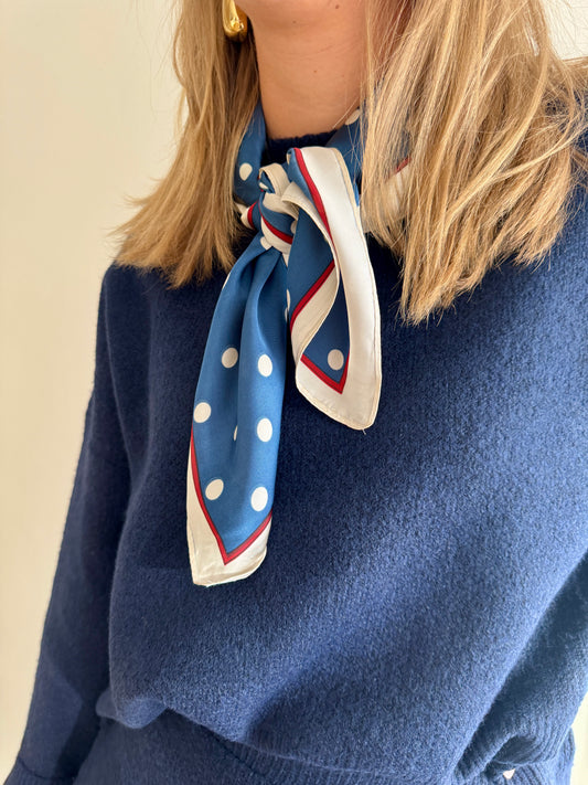 SCARF POLKA DOTS