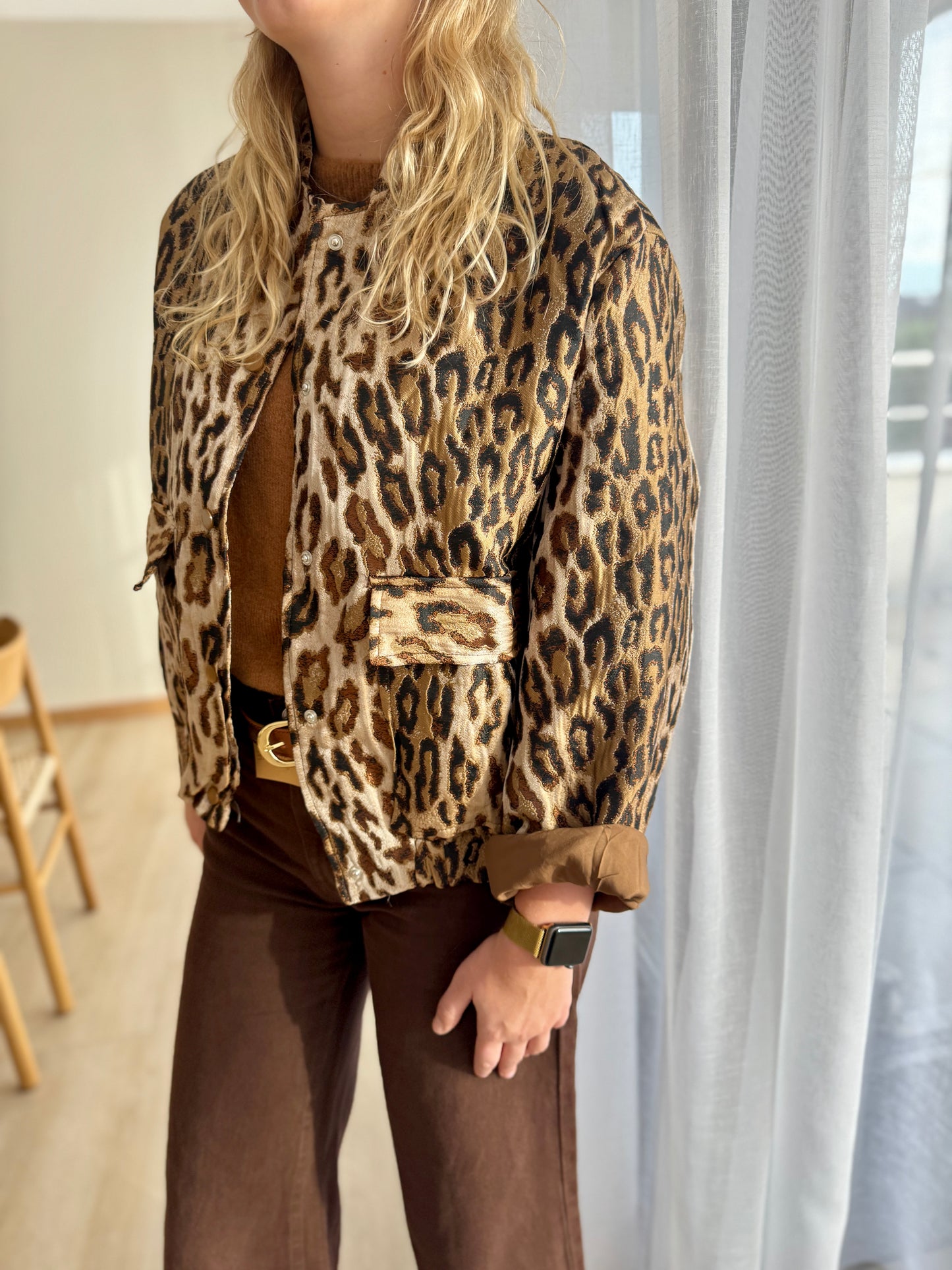 CARDIGAN LEOPARD
