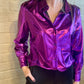 BLOUSE METALLIC PURPLE