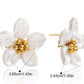 EARRINGS SHELL FLOWER