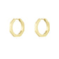 Classic round earrings large