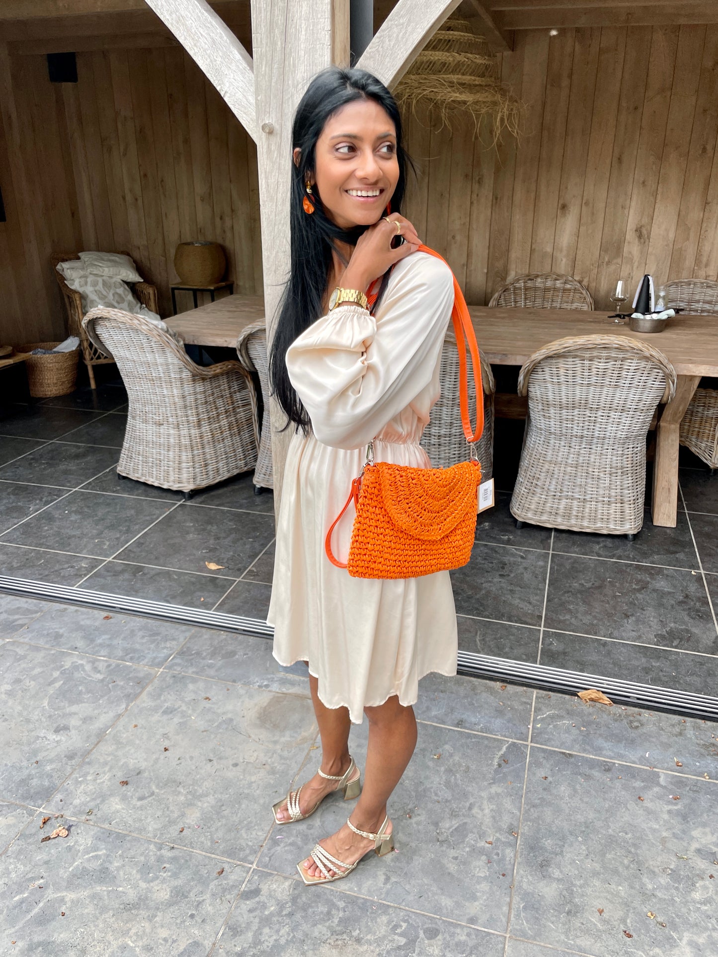 CLUTCH ORANGE BAG