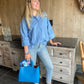 QUESTA BLOUSE BLUE