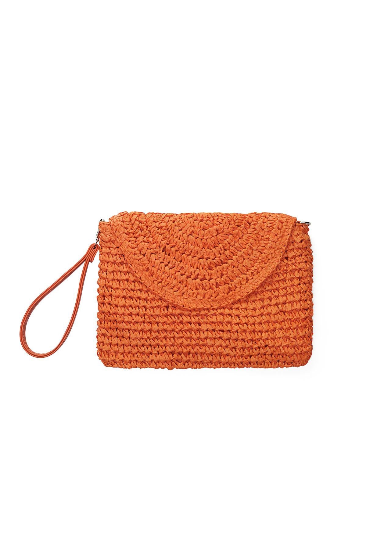 CLUTCH ORANGE BAG