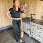 PANTS SATIJN BLACK