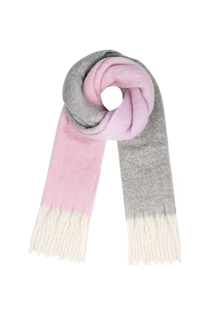 SCARF GREY