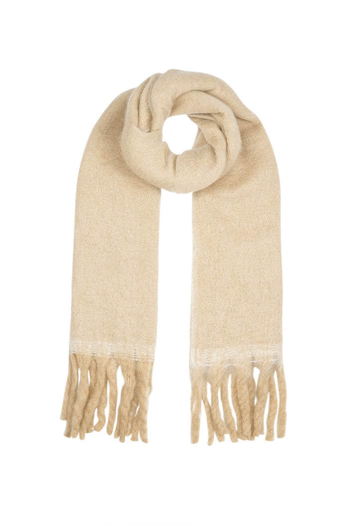 SCARF BEIGE