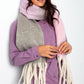 SCARF GREY