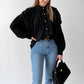 BLOUSE COTON BLACK
