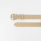 BELT SUEDE BEIGE-riem