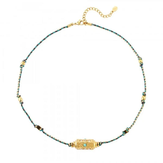 NECKLACE BLUE - KETTINGEN