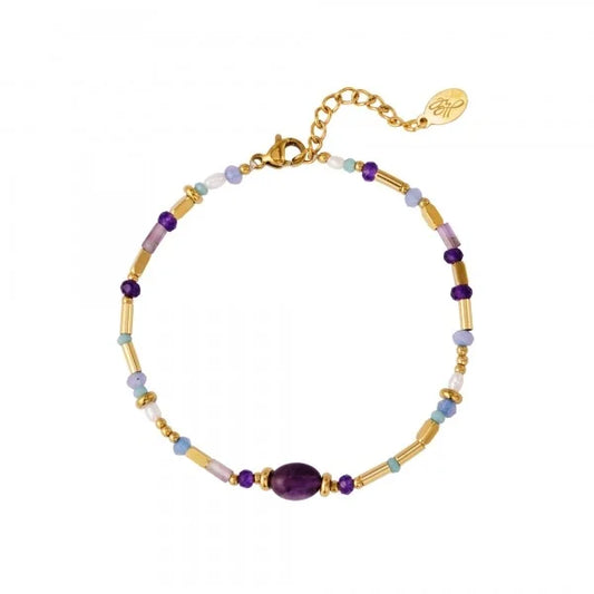 BRACELET VIOLET - ARMBAND