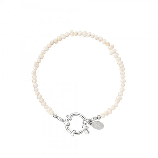 WHITE ZILVER - ARMBAND